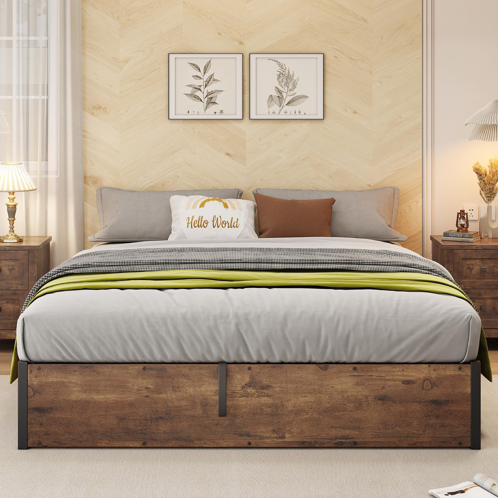 Caitlynn full platform bed sales